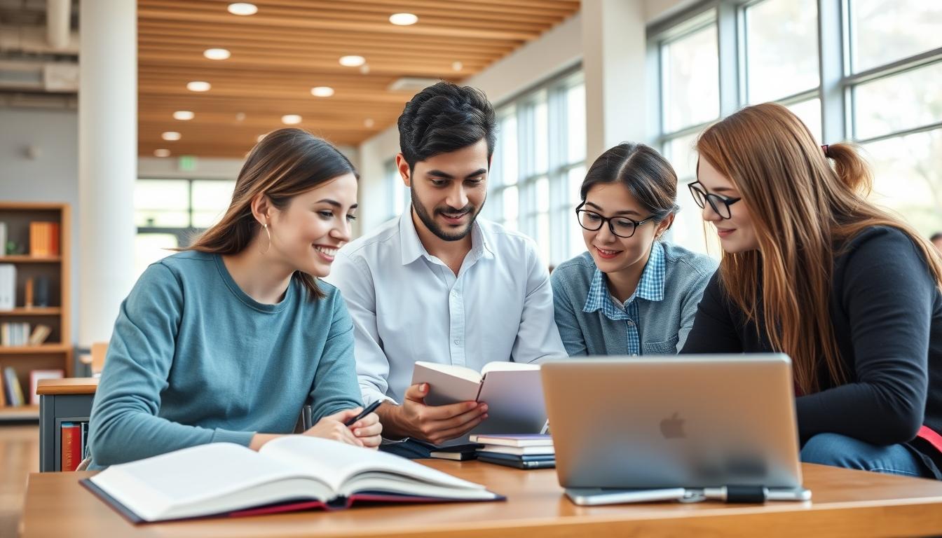 University campus and scholarly atmosphere in Cambridge